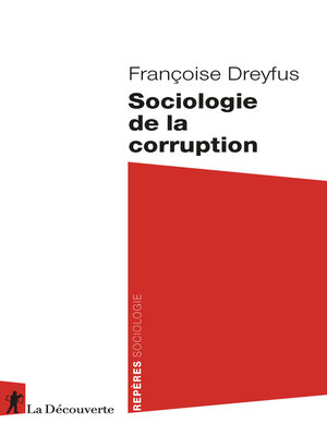 cover image of Sociologie de la corruption
